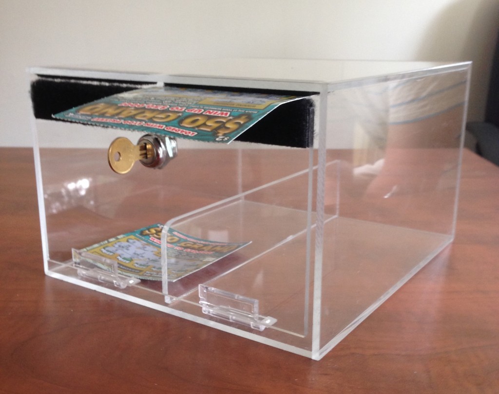 Instant Ticket Lottery Dispenser United Products, LLC