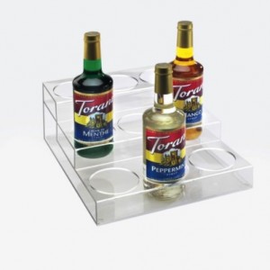 Clear Acrylic Bottle Organizer - Image 2