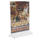 8 1/2" x 11" open top vertical sign holder