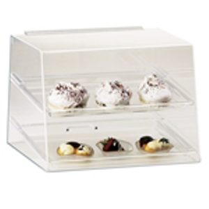 15 1/2" x 11" H x 13" D Acrylic Bakery Bin - Image 2