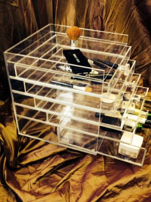 5 Draw Acrylic Makeup Organizer - Image 2