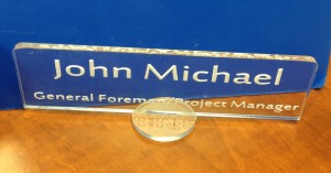 Acrylic Name Plate - Image 3