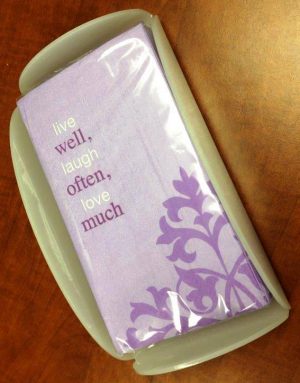 Acrylic Hand Towel Holder - Image 3