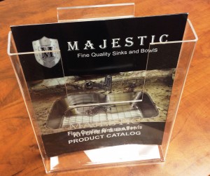 Engraved Slatwall Brochure Holder - Image 3