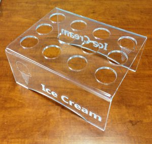 Acrylic Ice Cream Holder - Image 4